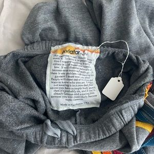 NEW WITH TAGS AVIATOR NATION SWEATPANTS!! Size Large but run small! So comfy!!!!